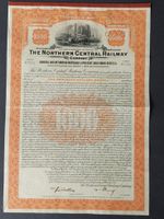 Northern Central Raylway 1924, 1000$ Bond