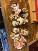 Keramikfiguren Set Original Bozner Engel und Clowns 