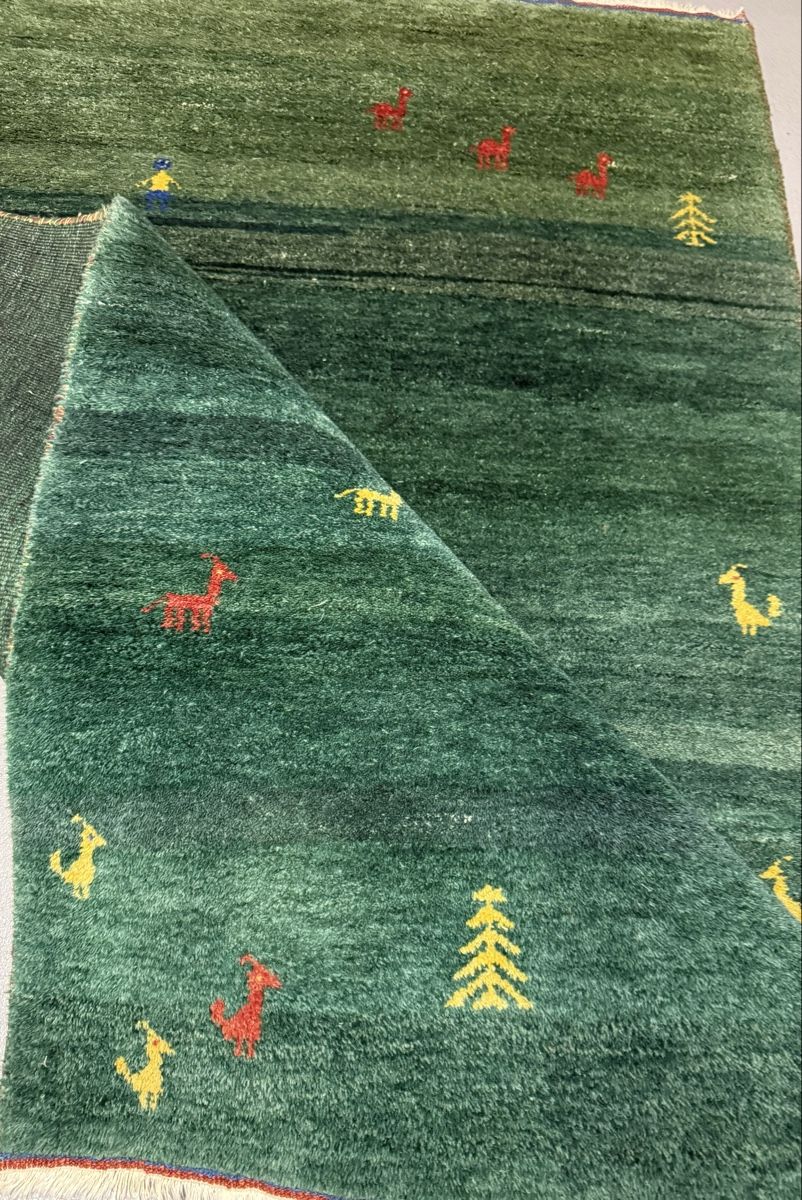 Gabbeh Tappeti: Wunderschöner Handgeknüpfter Gabbeh 231x162.cm – Usato da Sempach venduto da Star7 2