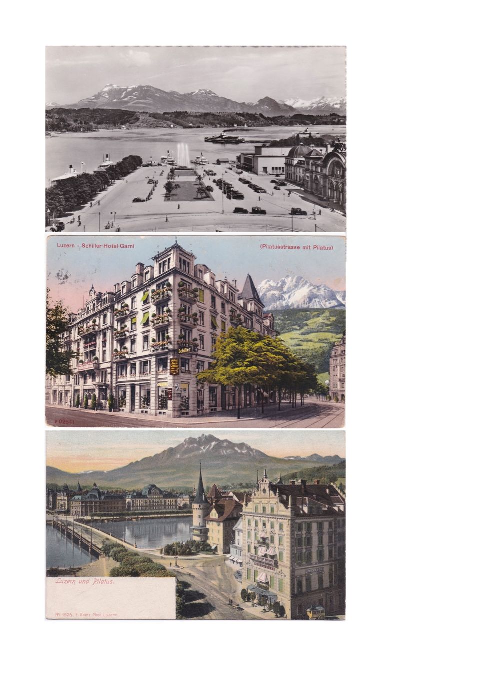 Cartoline postali: Konvolut Luzern – Usato da Baar venduto da dokuba 7