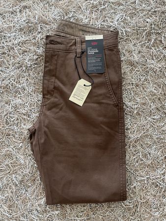 Pantalon Levi's XX Chino Standard Taper 30/30 Marron - Neuf