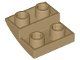 Lego Dark Tan Slope, Curved 2 x 2 x 2/3  Inverted 8 Stück