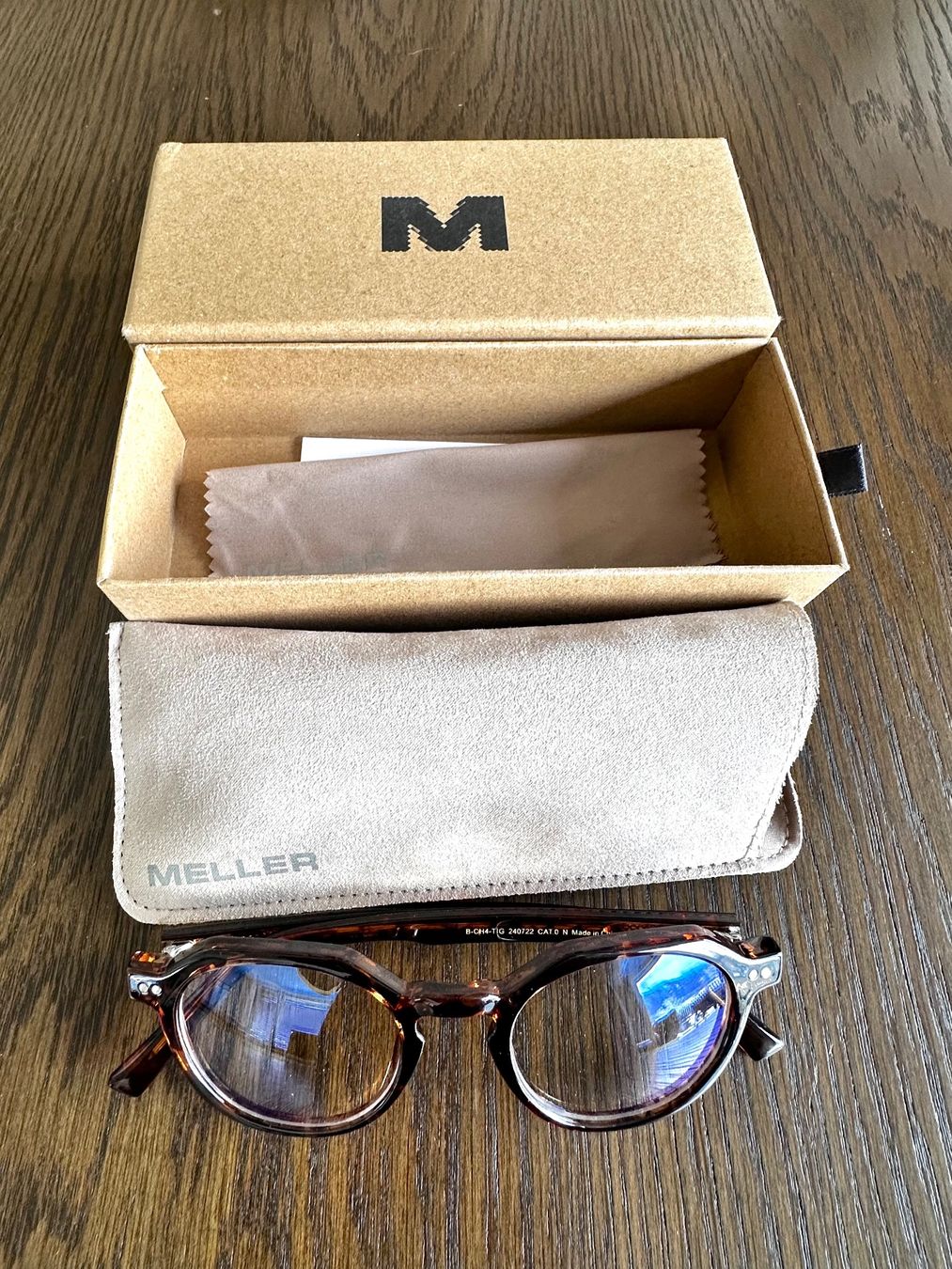 Lunettes & Verres: Meller Brille Tortoise neu – Neuf avec emballage d'origine à Haldenstein par enie123