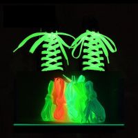 1Paar Fluoreszierende Leuchtende Schnürsenkel 120cm