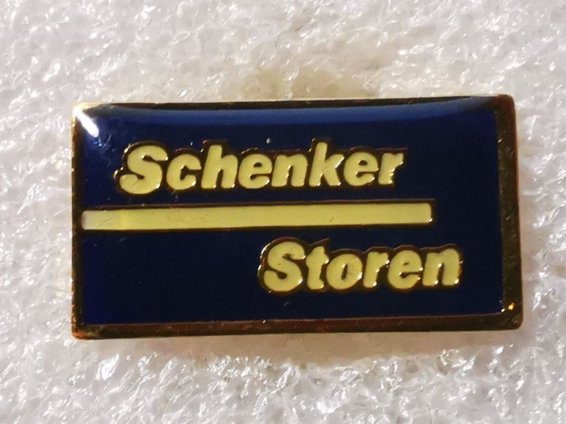 Placchette & Badge: Ansteckpin 19: Schenker Storen – Usato da Oppligen venduto da Pin-Fall-Shop