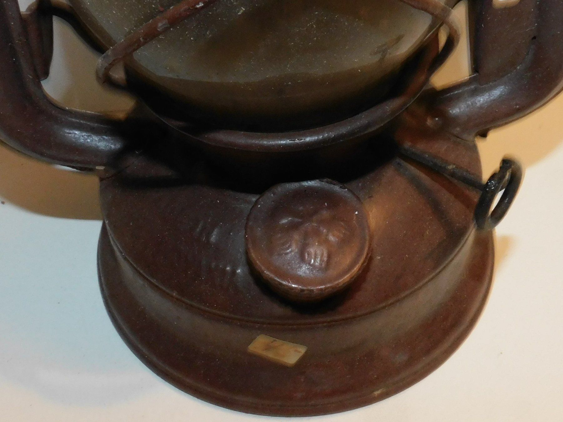 Lampade: Petrol Lampe Laterne ca 30 jahre plus - Blech Petrollampe – Usato da Sursee venduto da 76 1