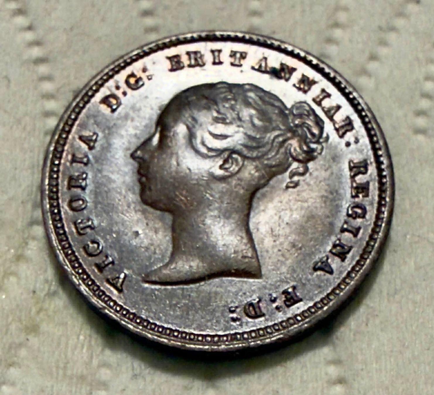 Alle Münzen: GB 1/2 farthing 1843 aUNC-UNC grade – Neu (gemäss Beschreibung) aus Zürich von Tasmiyah