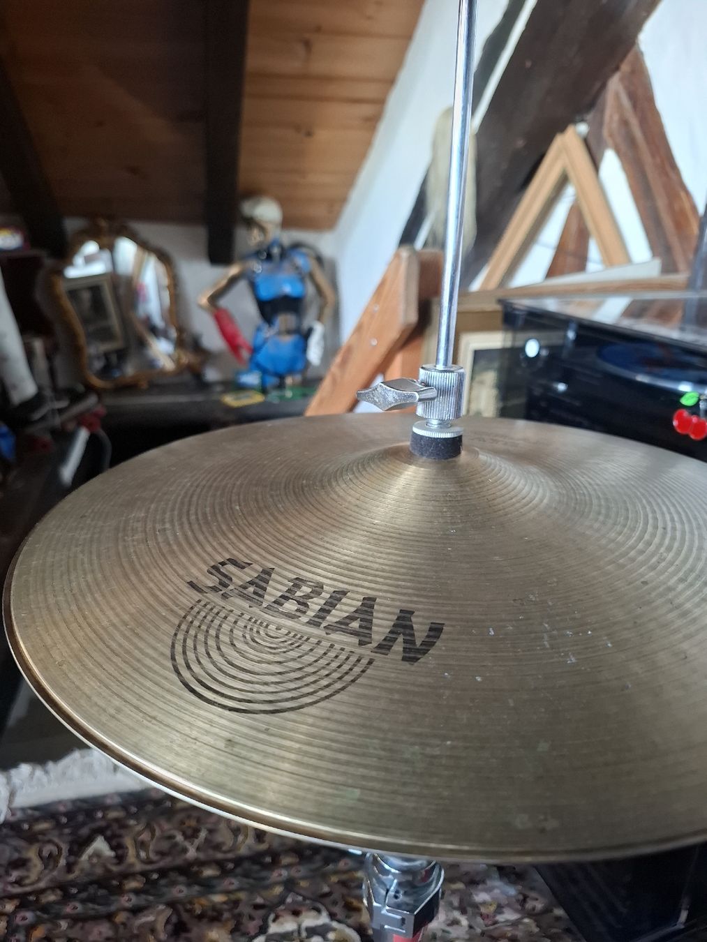 Sabian Musikinstrumente: Hi-Hat Ständer Pearl mit Sabian Cymbals – Gebraucht aus Lenzburg von sim_hh7n 1