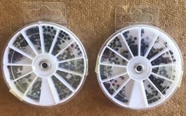 LOT AUFBÜGELSTEINE 3MM NEU