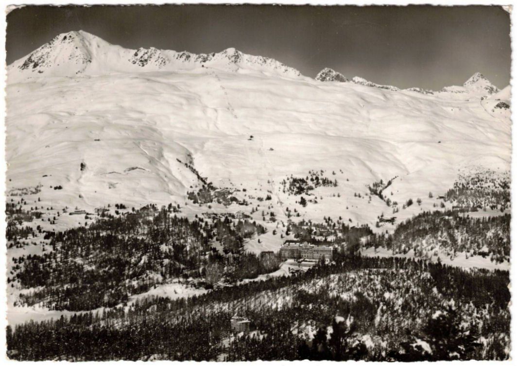 Ansichtskarten: St. Moritz - Skilift Suvretta – Gebraucht aus Binningen von Mountainrider