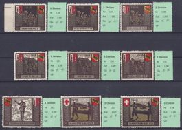 Steckkarte I. WK 1914/18 .... Diverse