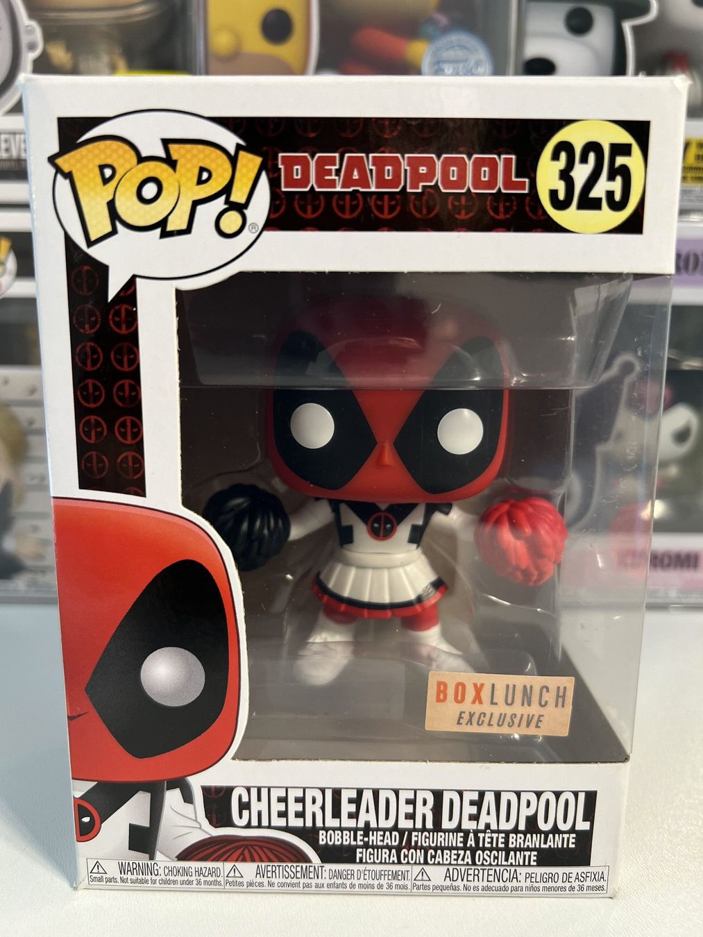 Funko Statuette: Funko POP! Marvel Deadpool - Cheerleader Deadpool Limitée – Nuovo e nell'imballaggio originale da Le Mouret venduto da perfectbijou