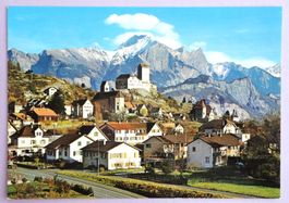 Sargans (SG) mit Falknis