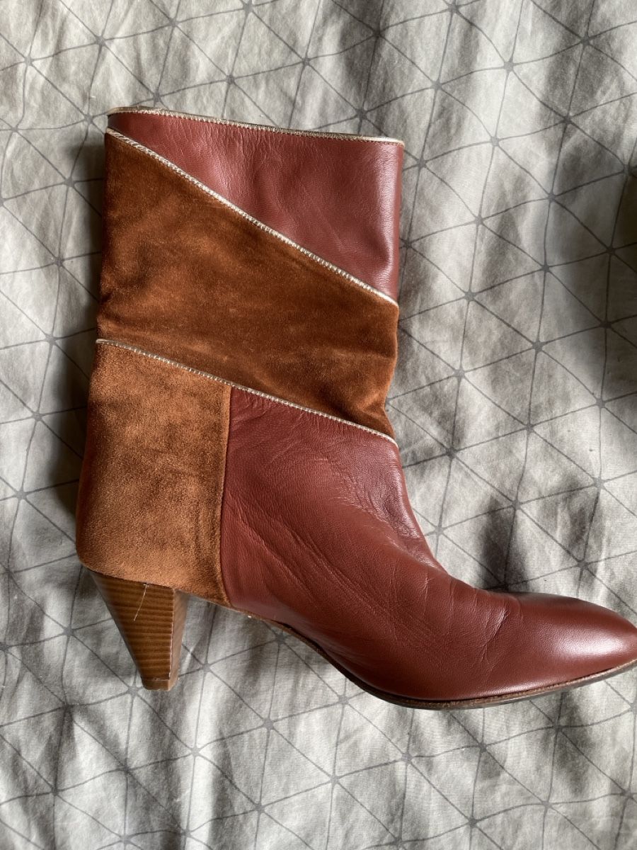 Damenschuhe: Damenstiefel braun Grösse 40 – Neu (gemäss Beschreibung) aus Wabern von som_b5sr 1