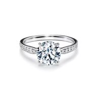 Tiffany Harmony Verlobungsring im runden Brillantschliff