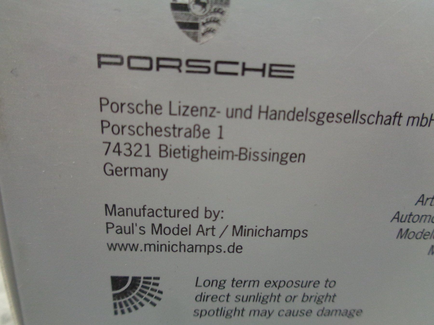 Porsche Modellautos: 1:43 Minichamps Porsche Panamera – Neu und originalverpackt aus Reconvilier von rallycar 4