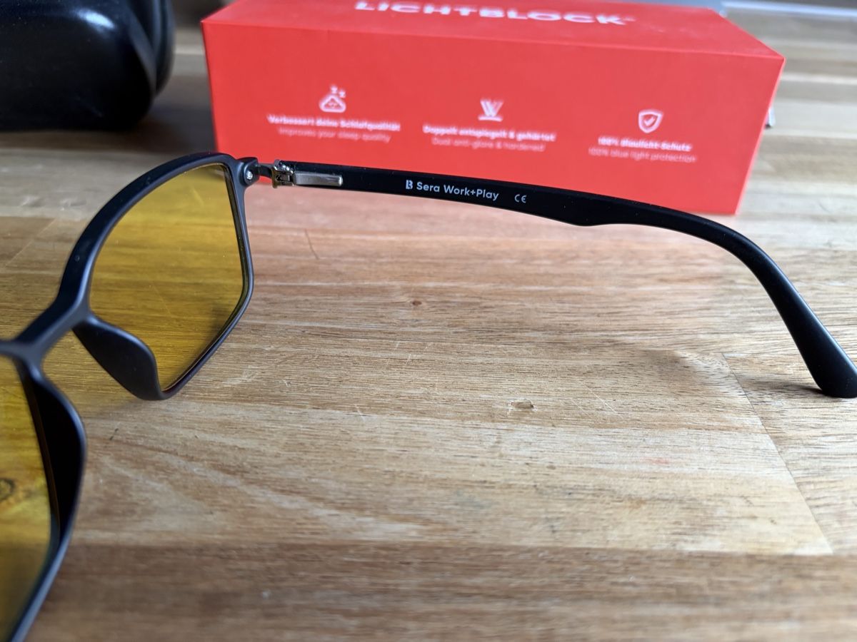 Occhiali & Lenti: Lichtblock Blaulichtfilter Brille Sera Work+Play schwarz – Usato da Horgen venduto da LordCommander 3