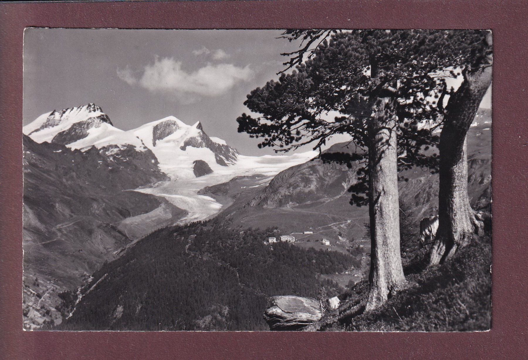 Cartoline postali: RIFFELALP - Rimpfischhorn - Strahlhorn – Usato da Pully venduto da nicecards-shop