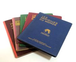 Lot de 5 LIVRES - LES MERVEILLES DU MONDE