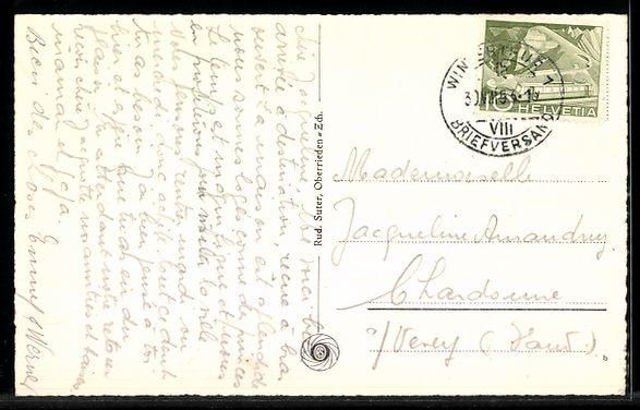 Cartoline postali: AK Winterthur, Technikumplatz & Straße – Usato da Berlin venduto da bartko-reher 1