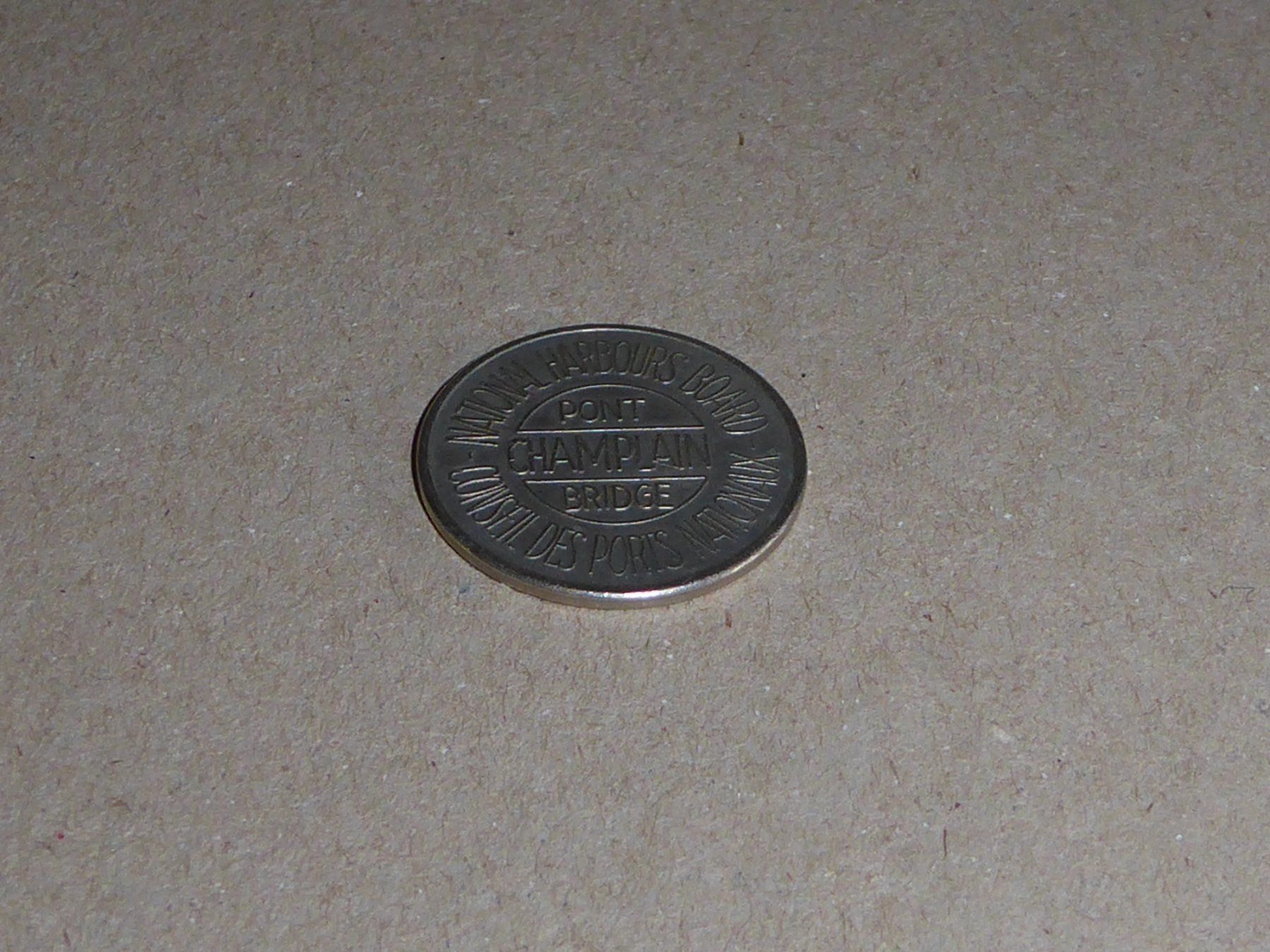 Medaglie: Jeton  Token  Canada  Point Champlian Bridge – Usato da Thun venduto da 427er 1