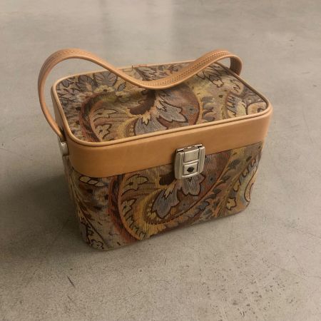 Vintage VIP Kosmetikkoffer mit Spiegel