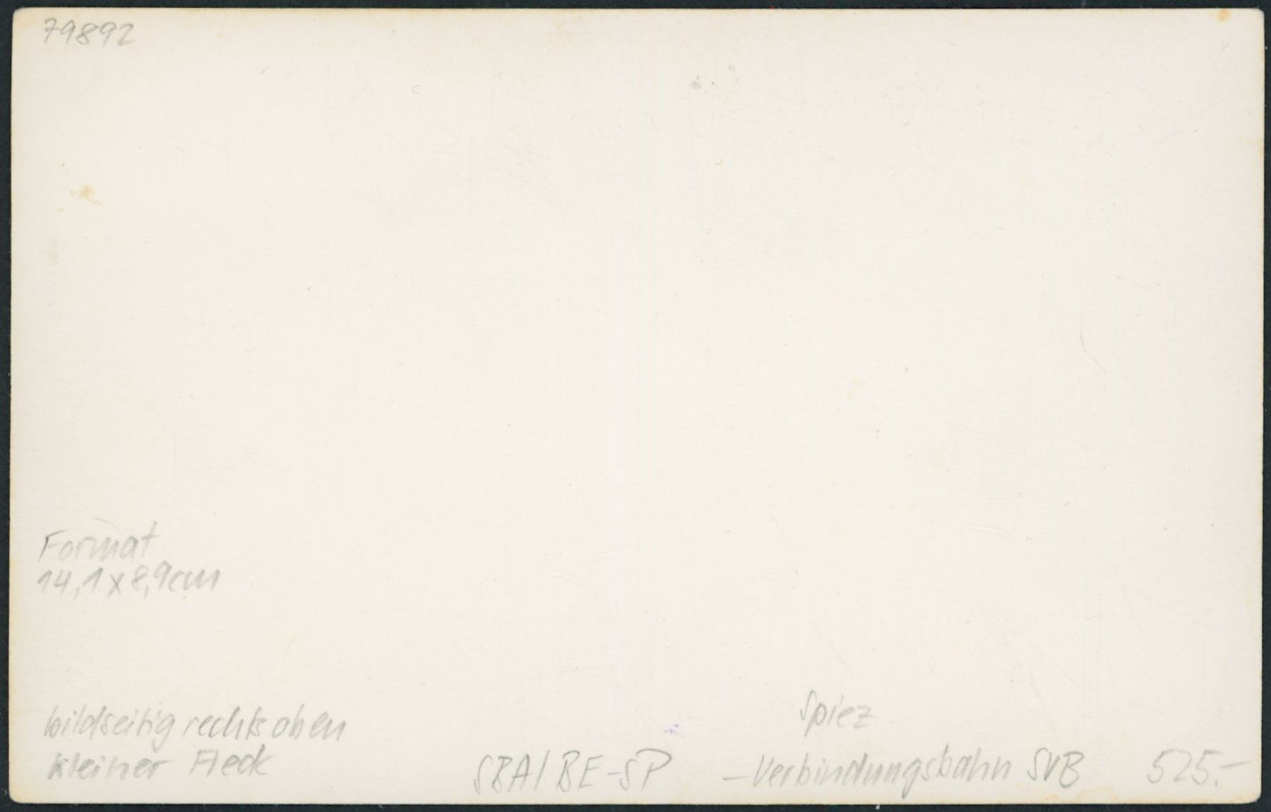Cartoline postali: BE Spiez - Tram SVB – Nuovo (secondo la descrizione) da Schindellegi venduto da masutka7 1