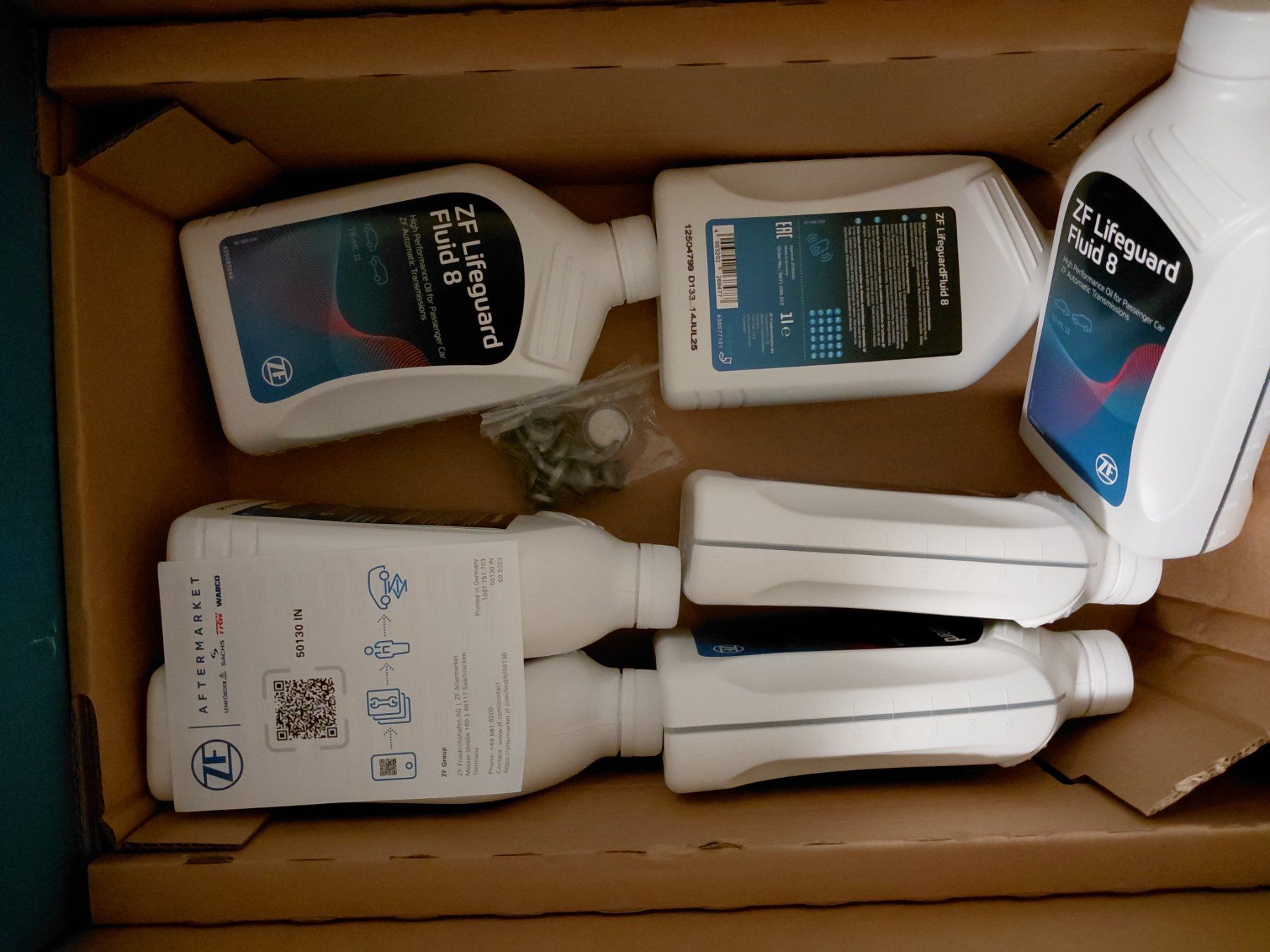 Öl und Additive: Getriebeölwechselset – Neu und originalverpackt aus Winterthur von Wogesni 5