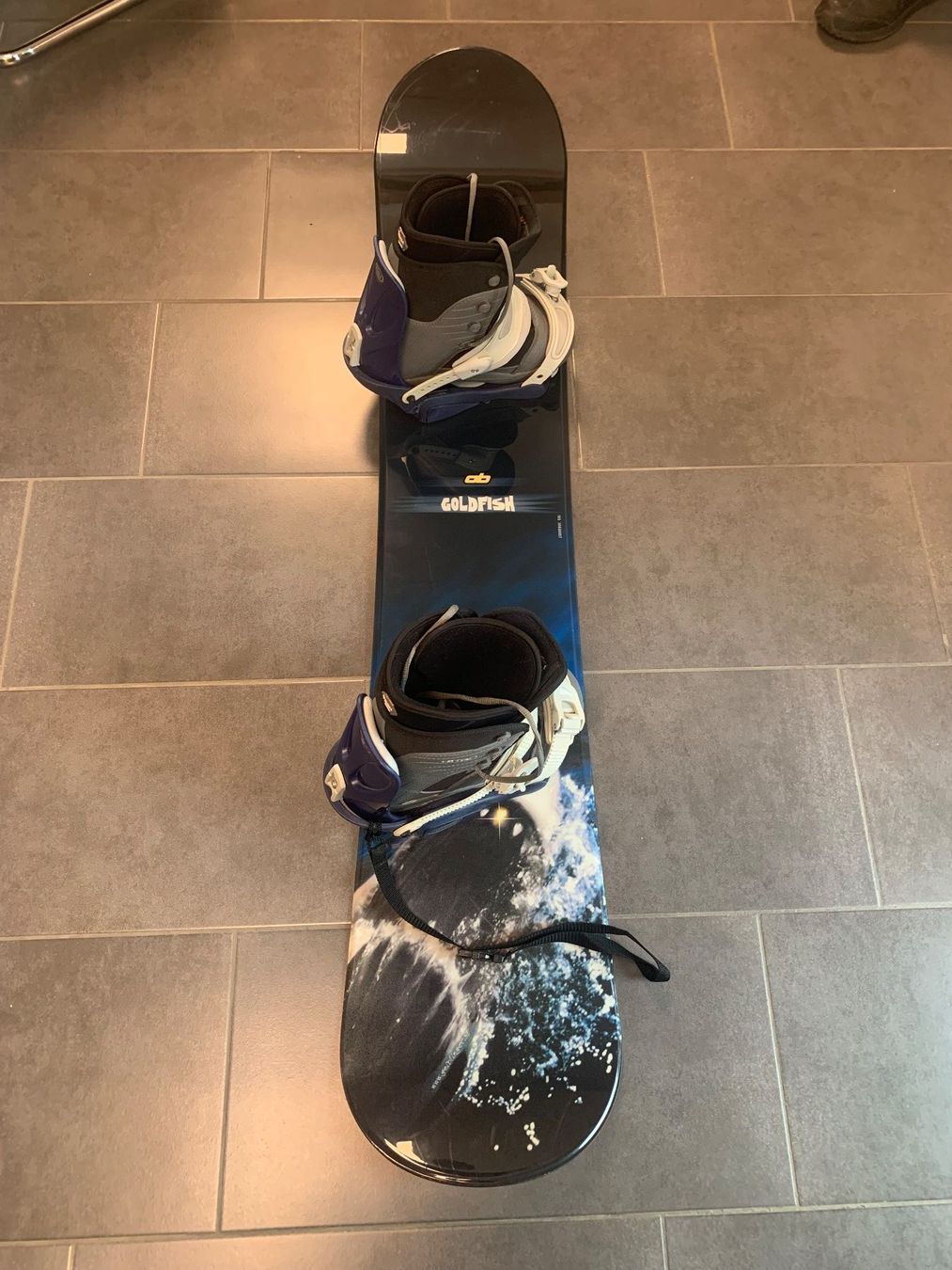 Board: Snowboard mit Boots – Usato da Langenthal venduto da Brunnbach 3