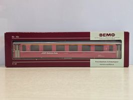 Bemo, 3241120, RhB, A 1270, Einheitswagen EW II, rot, NEU