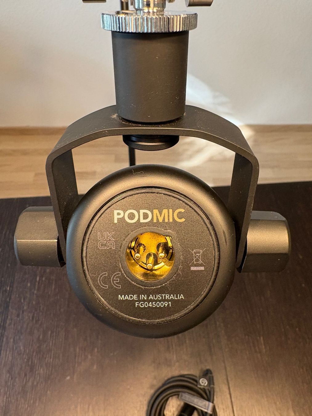 Røde Microfoni: "RODE PodMic" Mikrofon mit "RODE Psa1" Mikrofonarm – Usato da Winterthur venduto da ShoopLeon 3