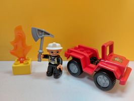 LEGO DUPLO 6169 Feuerwehr - Hauptmann Komplett