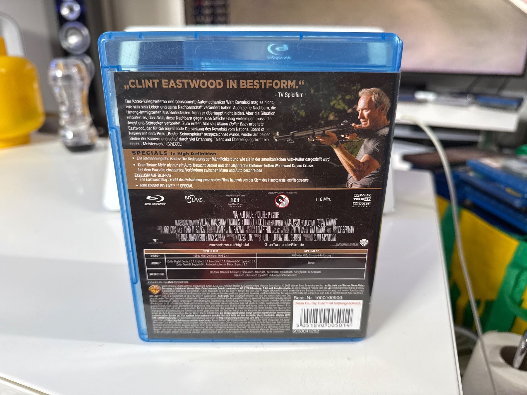 Tutti i DVDs: Gran Torino Blu Ray – Usato da Allschwil venduto da meeresperle 1