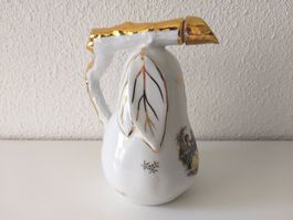 FERNAND DESHOULIERES PORCELAINE DE LUXE Poire à liqueur