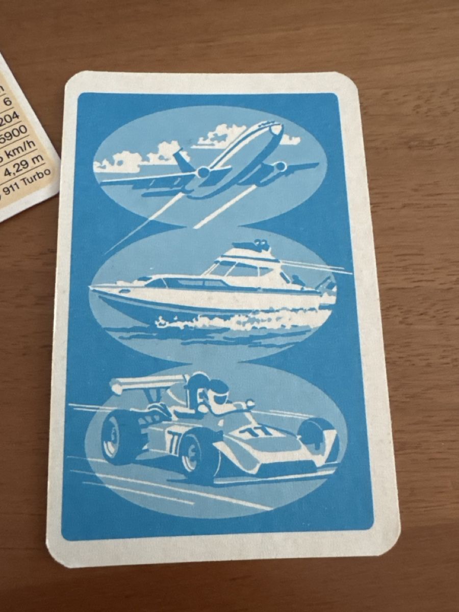 Spiele: Porsche Karten Quartett – Gebraucht aus Zürich von Smarties13 5