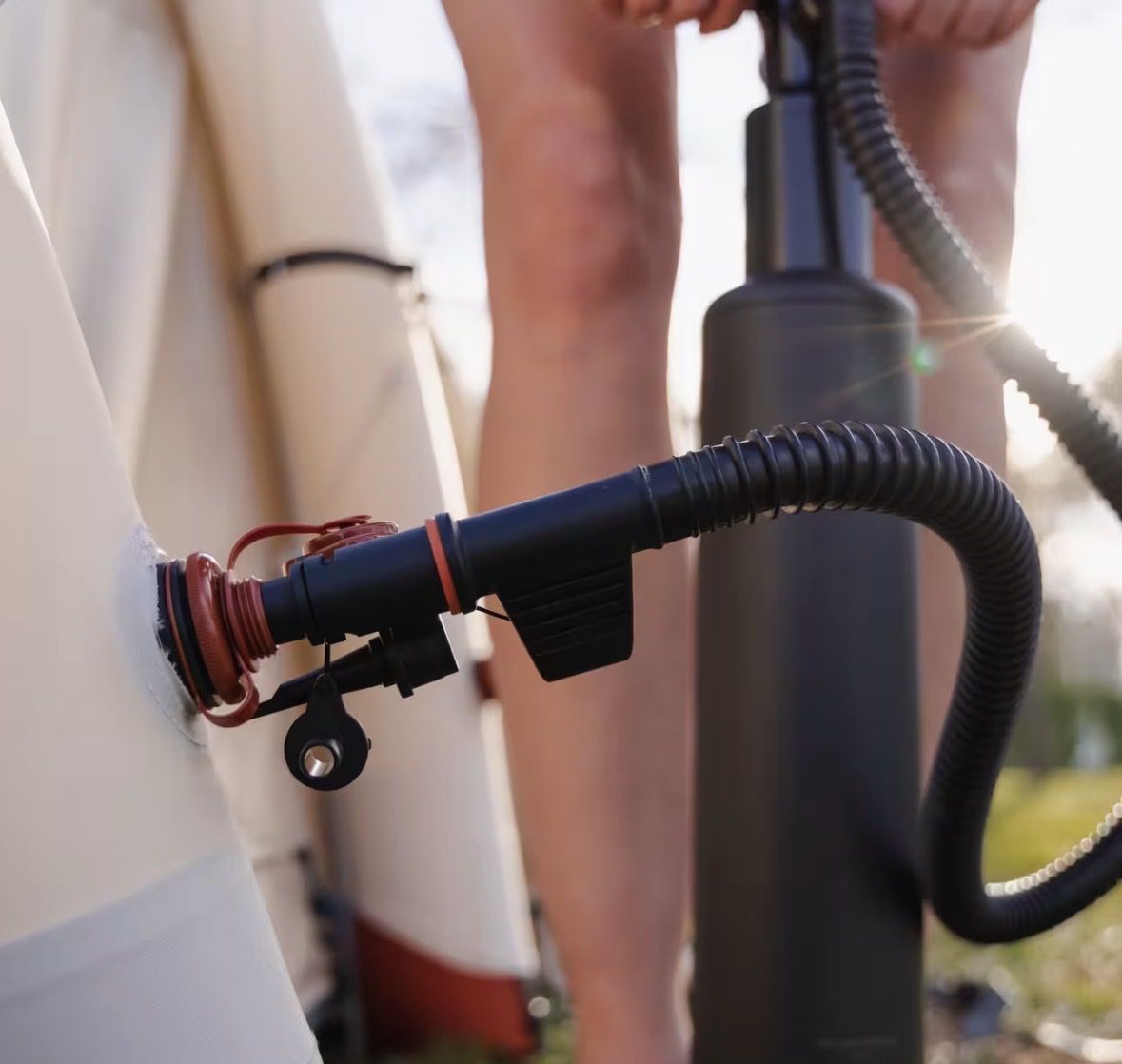 Decathlon Pumpen & Teile: QUECHA Handpumpe Camping  – Neu (gemäss Beschreibung) aus Hölstein von Moserei14 1