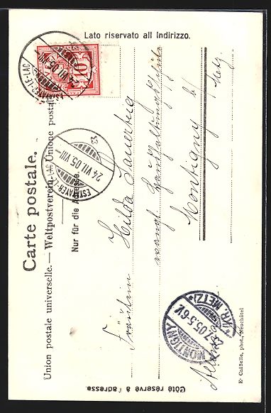 Cartoline postali: AK Estavayer-le-Lac, Cure protestante – Usato da Berlin venduto da bartko-reher 1