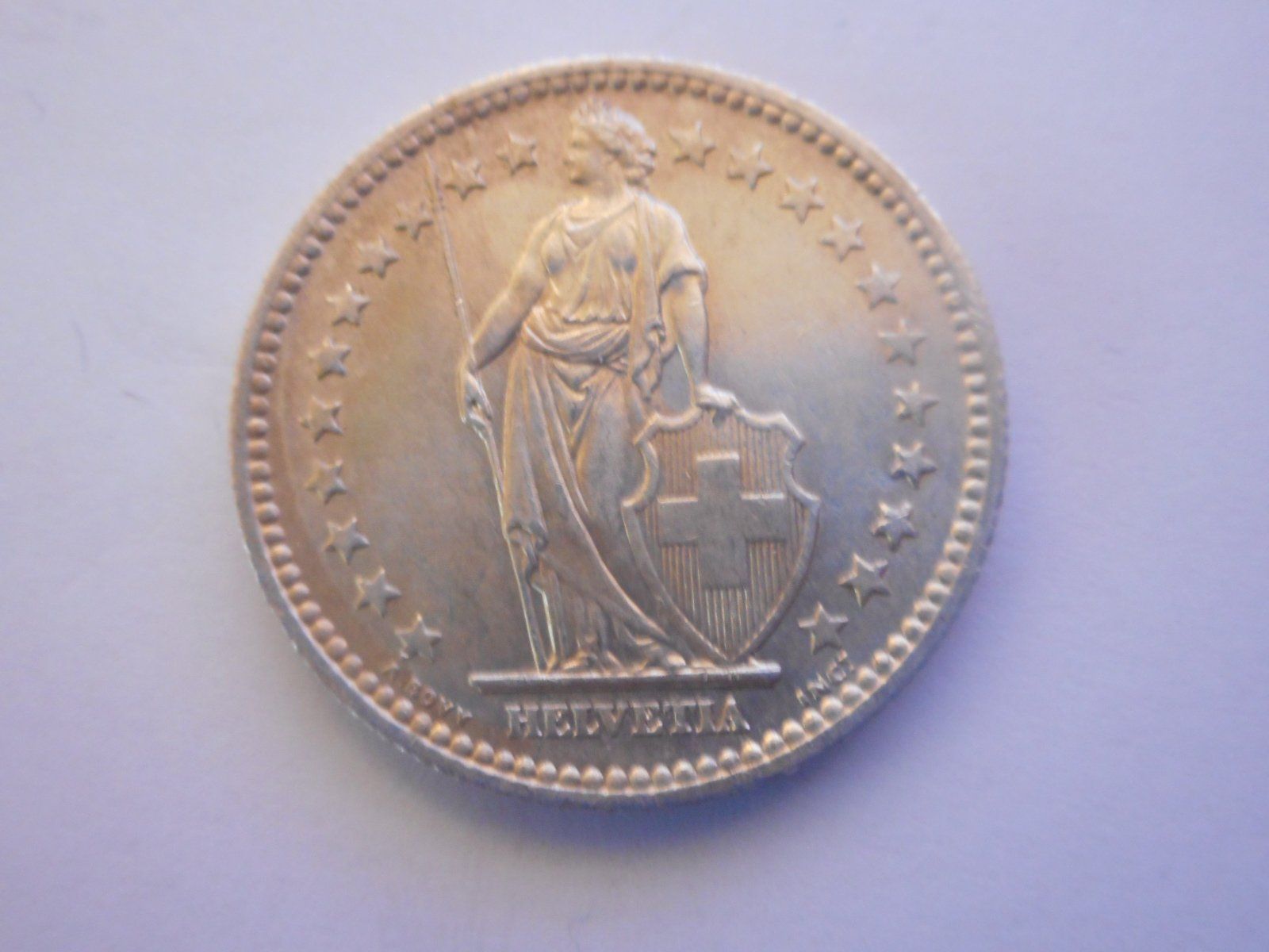 Tutti le monete: 2 Fr. 1957 silber  vorz+ – Nuovo (secondo la descrizione) da Kriegstetten venduto da pizlad2010 2