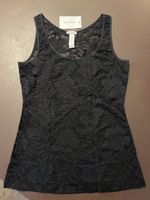 Elegant Black Lace Tank Top/ Undergarment by Hanro, Size S