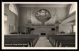 AK Heiden, Inneres der evangelischen Kirche
