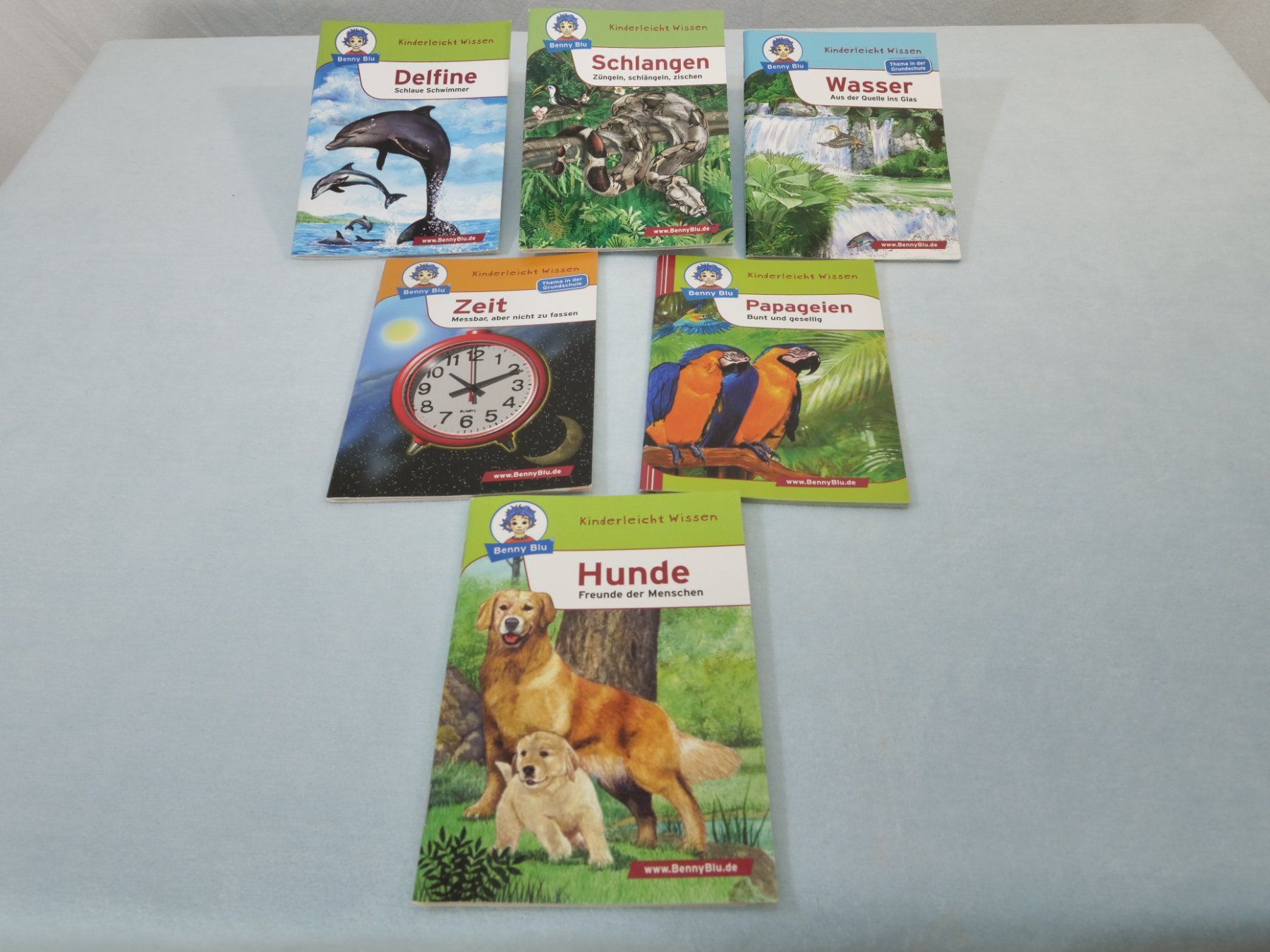 Bücher: Lot:6 verschiedene Büchlein: Benny Blu – Gebraucht aus Lustmühle von Glatisant