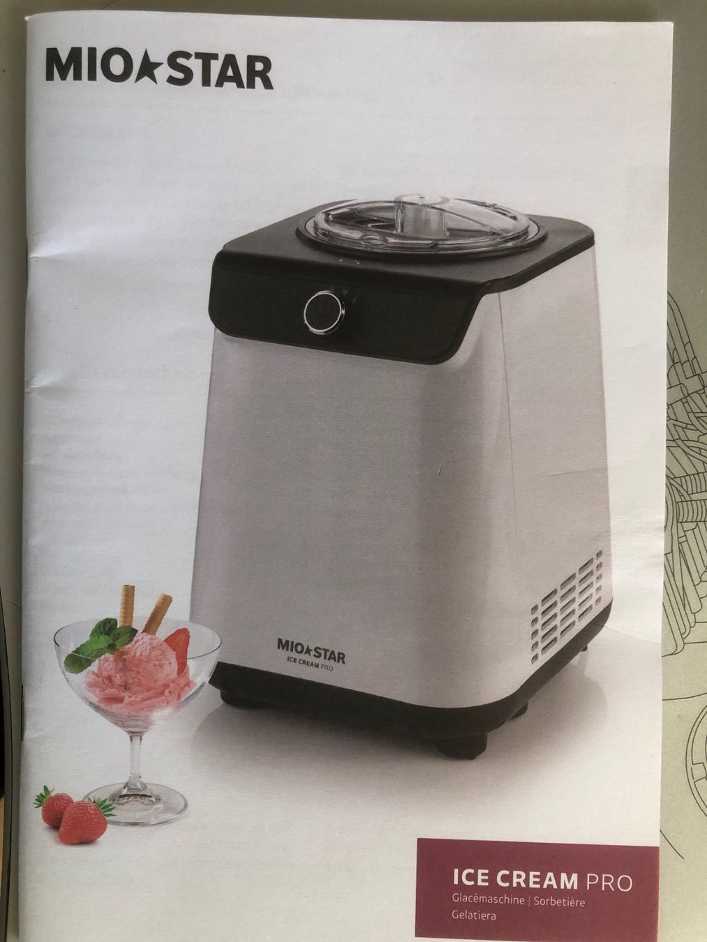Mio Star Elettrodomestici da cucina: Glace Eis Maschine Küche Event Gäste Geburtstag – Nuovo e nell'imballaggio originale da Egolzwil venduto da toni032y 2