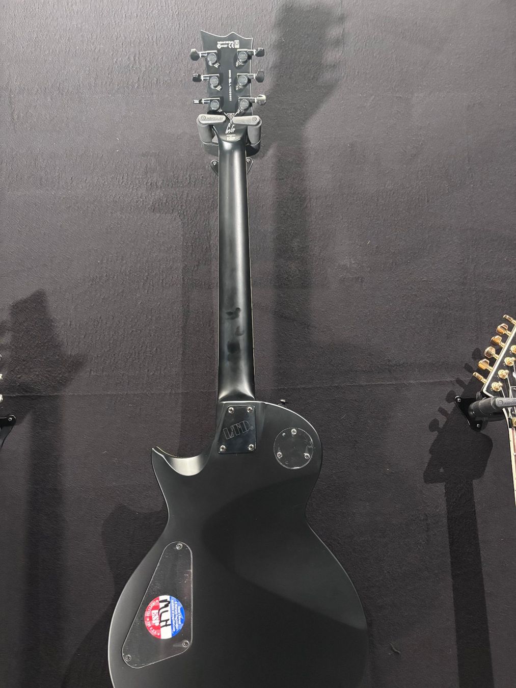 Esp Musikinstrumente: ESP LTD GUS-200EC BLKS Eclipse Black Satin E-Gitarre – Neu und originalverpackt aus Kaiserstuhl AG von GTM-Kaiserstuhl 4