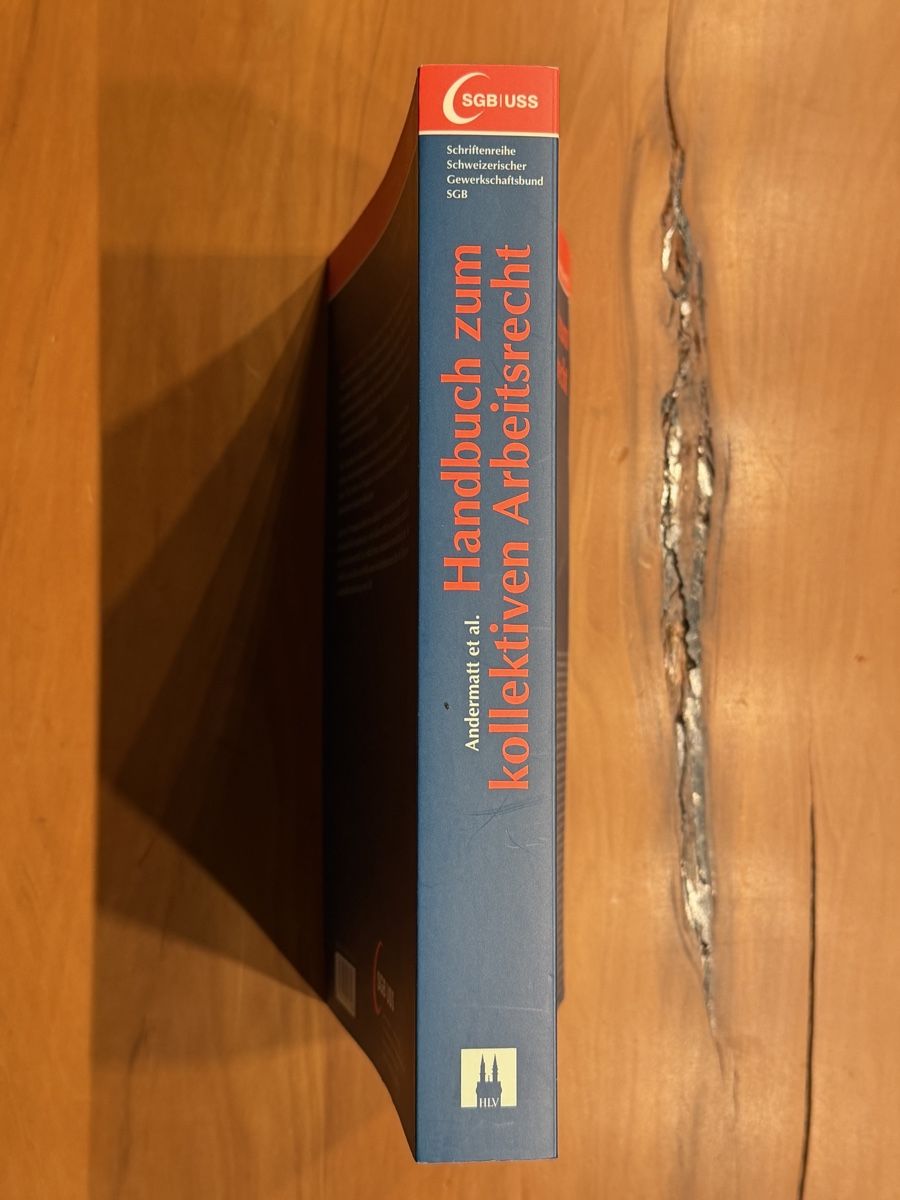 Libri: Handbuch zum kollektiven Arbeitsrecht – Usato da Volketswil venduto da doughboy 1