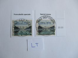 Voll Letztagsstempel der Poststelle 3662 Seftigen