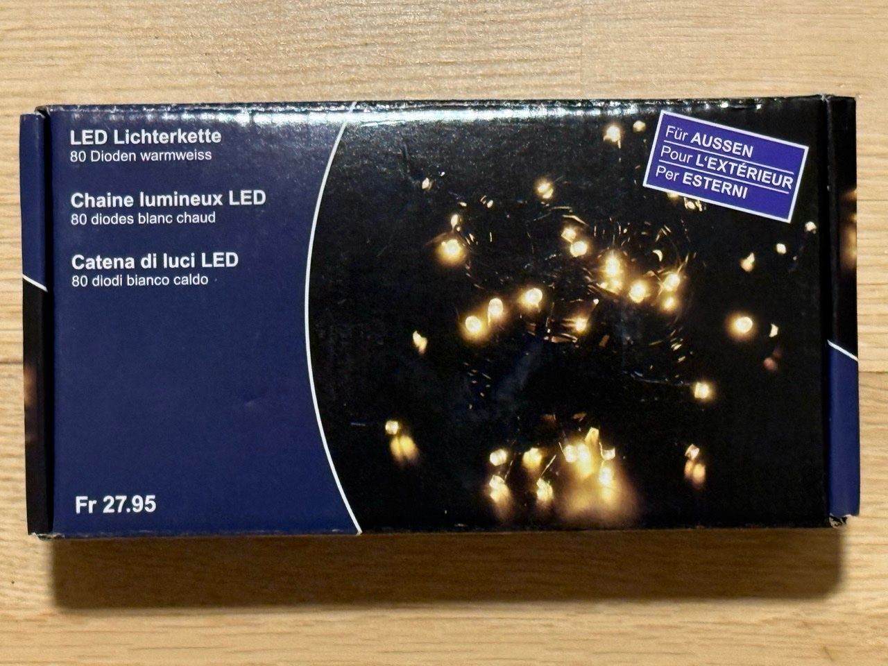 Coop Ghirlande e barre luminose: LED Lichterkette 80 Dioden – Usato da Bern venduto da ZigaD