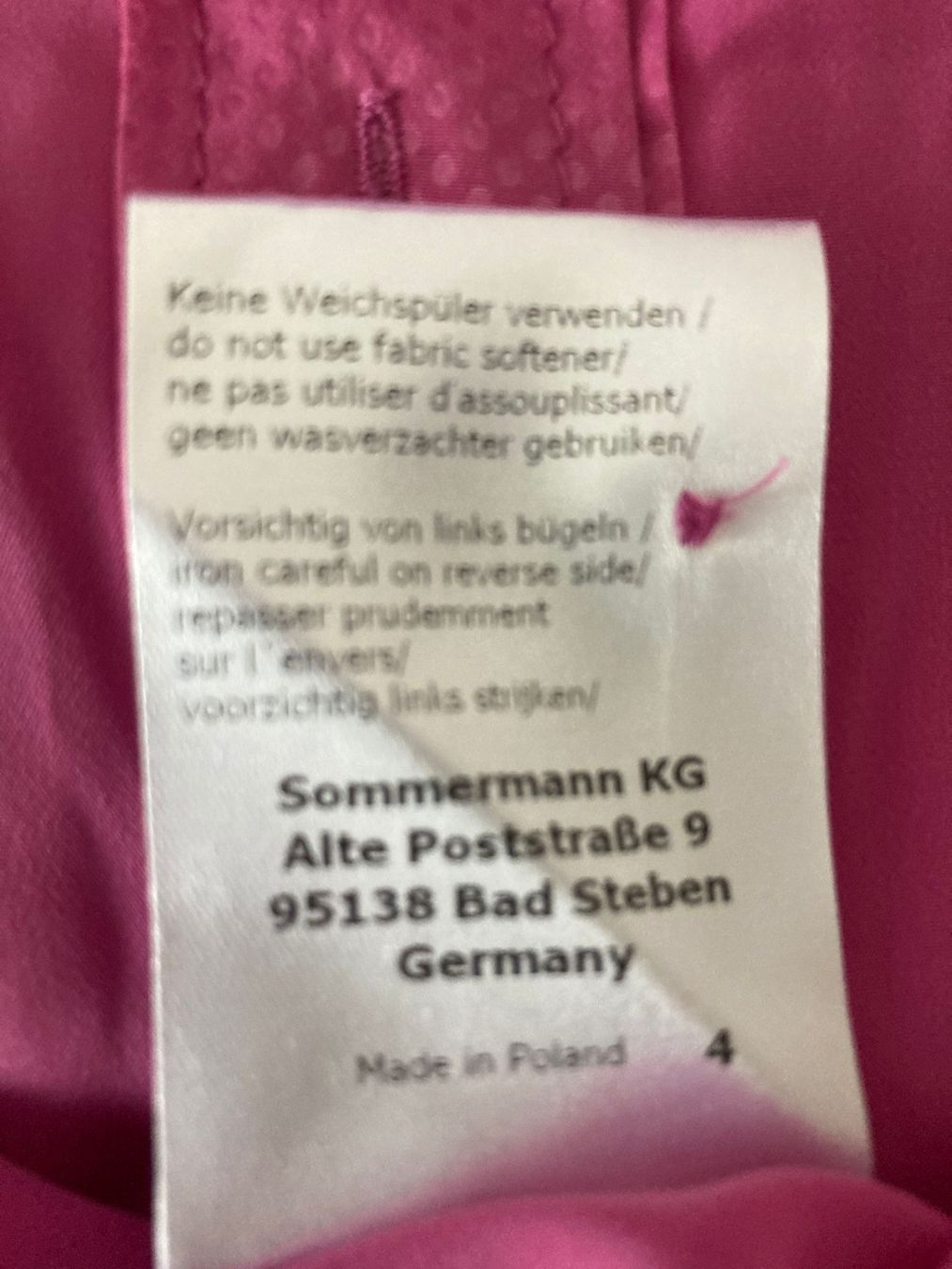 Blusen: Sommermann, Damenbluse, langarm, Grösse 40, rosa – Neu (gemäss Beschreibung) aus Rotkreuz von RoseAss 2