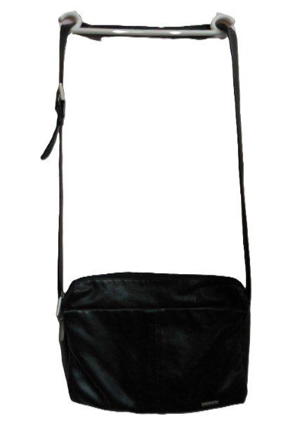 Borse da donna: LOOP'S Tasche weiches Leder schwarz rotes Futter – Usato da Basel venduto da FRAU.ZAUBER.MOND 4