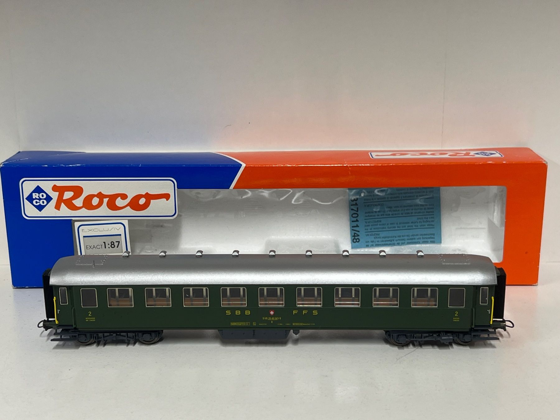 Roco Modellini di ferrovie: Roco 44873 SBB H0 AC – Nuovo (secondo la descrizione) da Geroldswil venduto da TopTrain54 1