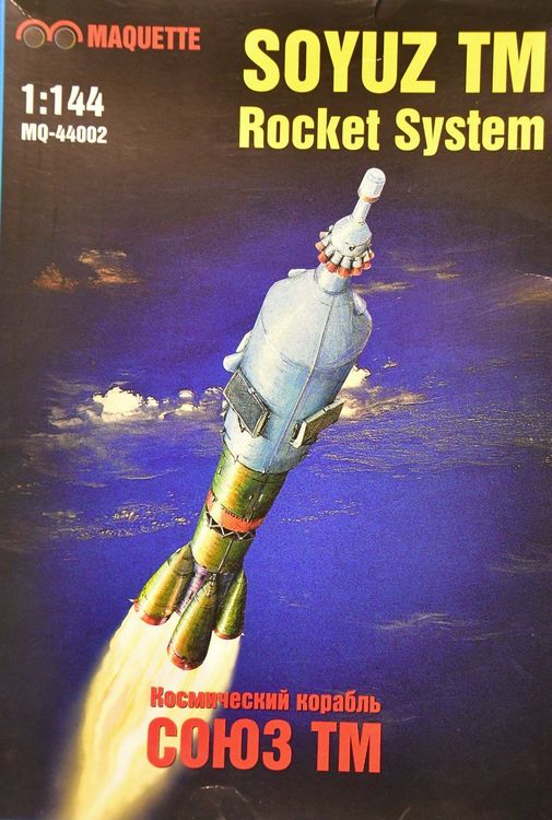 Sojus 2 Raketen-Modellbausatz 1:144 - Detailliertes Raumfahrt-Modell